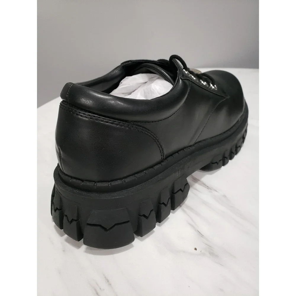 SIZE 15 Dolls Kill DELIAS Teen Craft Oxford Platform Shoes gothic punk cyberpunk